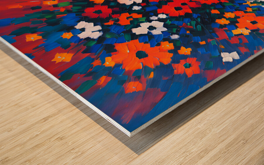 Pikkasso Art - Ultramodern art from top artists 49 Wood print