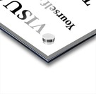 VISUALIZE Acrylic print