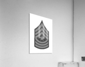 Sergeant Major Acrylic Print