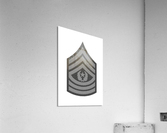 Command Sergeant Major Acrylic Print