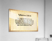 Ephesians 3 20 21 Acrylic Print