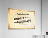 2 Corinthians 12 9 Acrylic Print