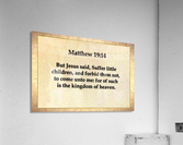 Matthew 19 14 Acrylic Print