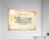 Psalm 1 1 Acrylic Print