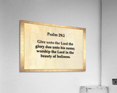 Psalm 29 2 Acrylic Print