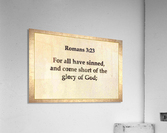 Romans 3 23 Acrylic Print