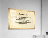 Romans 12 2 Acrylic Print