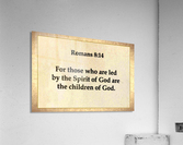 Romans 8 14 Acrylic Print