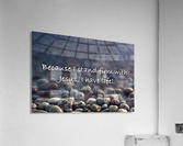 Stand Firm Acrylic Print