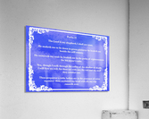 Psalm 23 9BL Acrylic Print