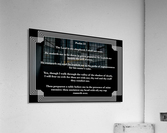 Psalm 23 2BW Acrylic Print