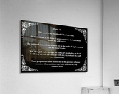 Psalm 23 5BW Acrylic Print