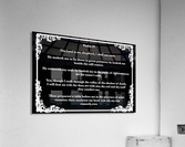 Psalm 23 9BW Acrylic Print