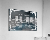Psalm 37 4 8CH Acrylic Print