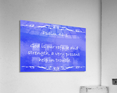 Psalm 46 1 3BL Acrylic Print
