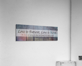 Love Is 2 Acrylic Print