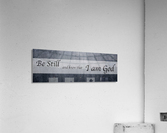 Be Still 2 Acrylic Print