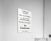 Be Unattached Acrylic Print