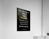 Peace From Freedom 2 Acrylic Print