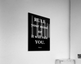 Rule Your Mind 2 Acrylic Print