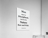 Man Must Be Acrylic Print