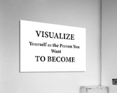 VISUALIZE Acrylic Print