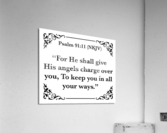 Psalm 91 11 Acrylic Print