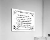 Isaiah 41 10 Acrylic Print