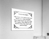Isaiah 40 31 Acrylic Print