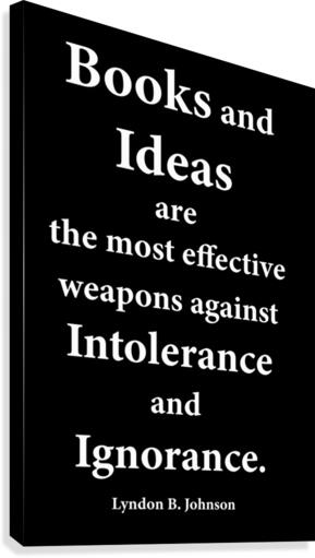 Books and Ideas 2 Canvas Print