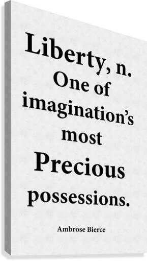 Liberty is Precious Canvas Print