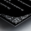 Psalm 23 5BW Metal print