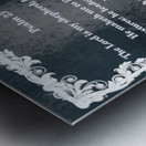 Psalm 23 8CH Metal print