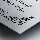 2 Timothy 1 7 Metal print