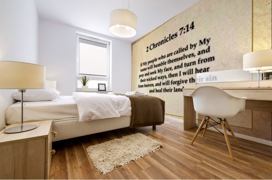 2 Chronicles 7 14 Mural print