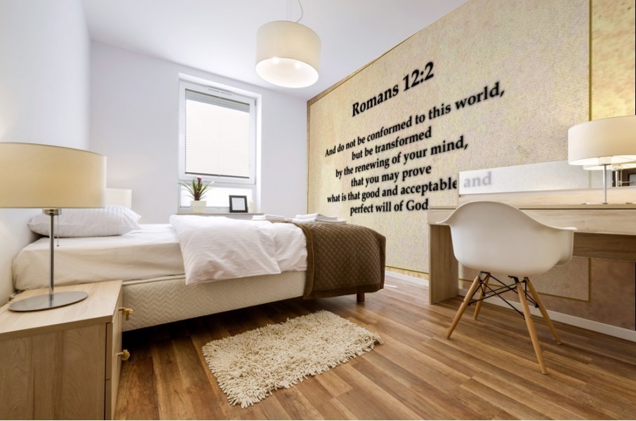 Romans 12 2 Mural print
