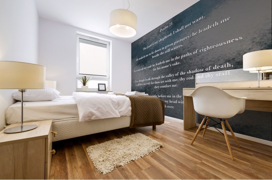 Psalm 23 5CH Mural print