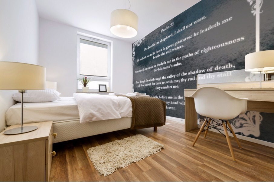 Psalm 23 9CH Mural print