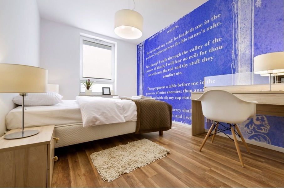 Psalm 23 7BL Mural print