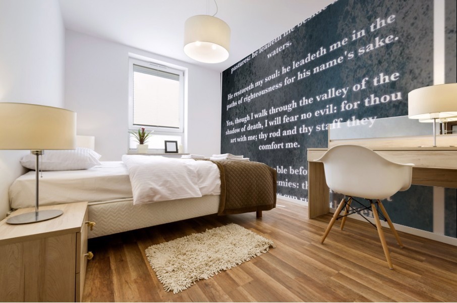 Psalm 23 8CH Mural print