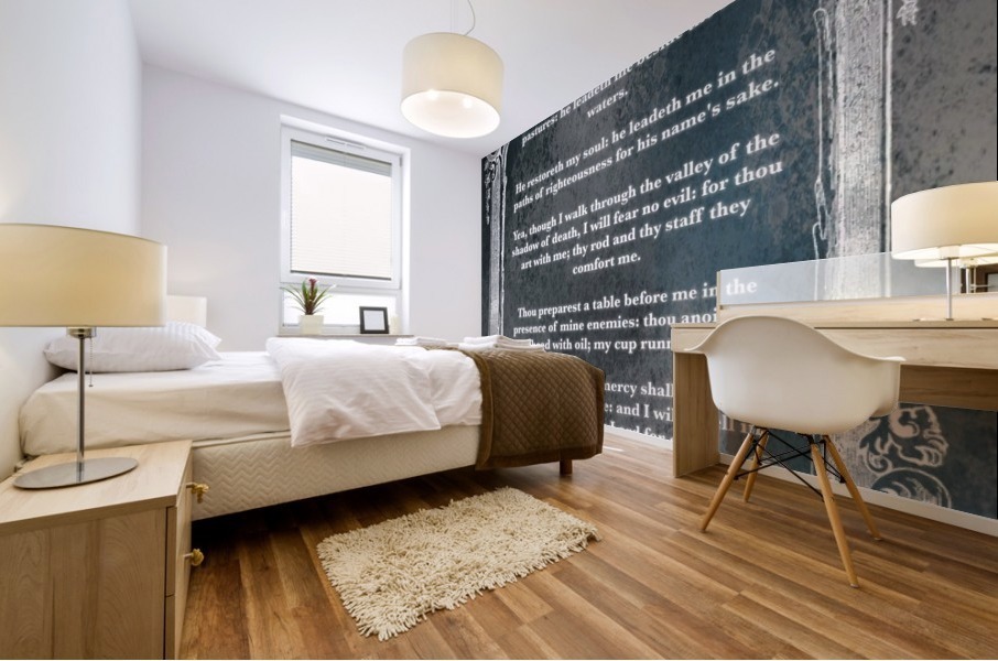Psalm 23 7CH Mural print