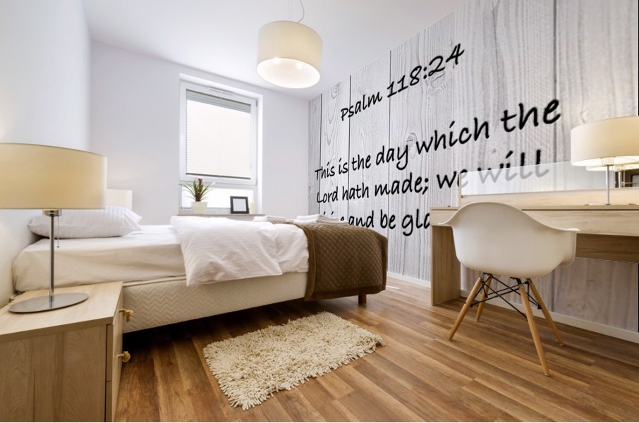 Psalm 118 24 WD3 Mural print