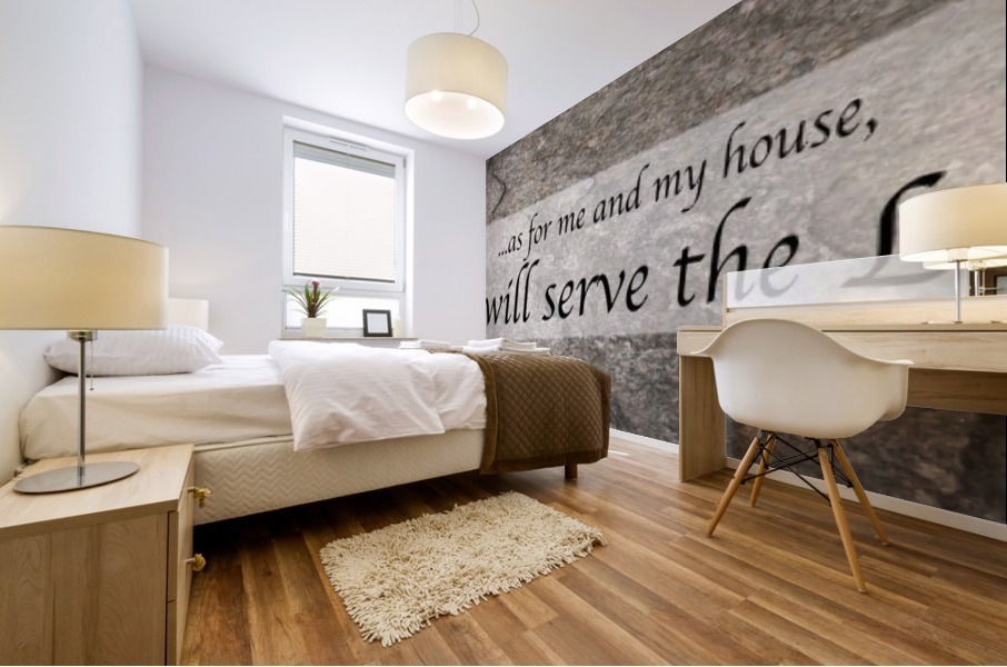 My House Mural print