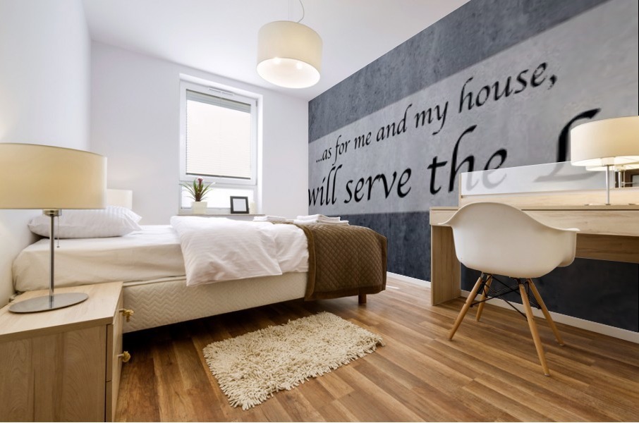 My House 2 Mural print
