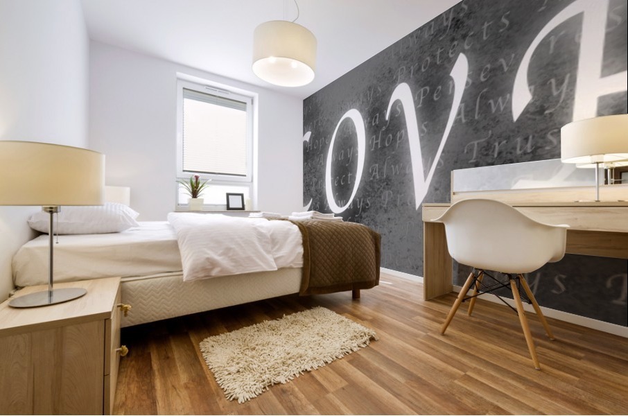 Love Mural print