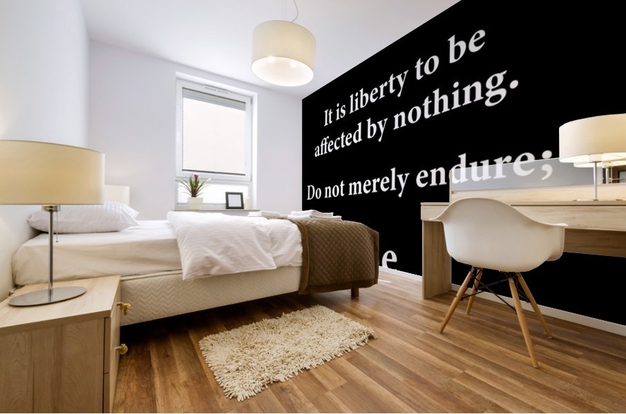 Be Unattached 2 Mural print