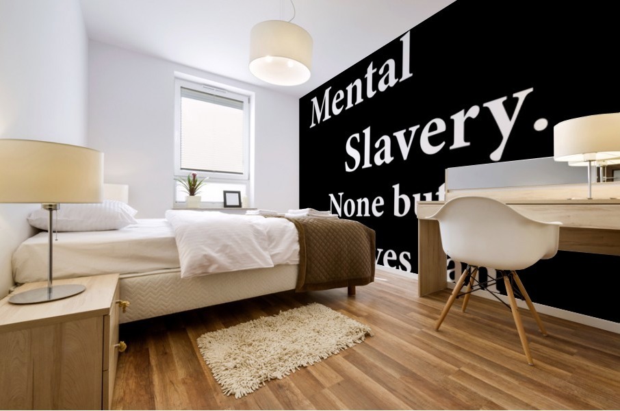 Emancipate Yourselves 2 Mural print