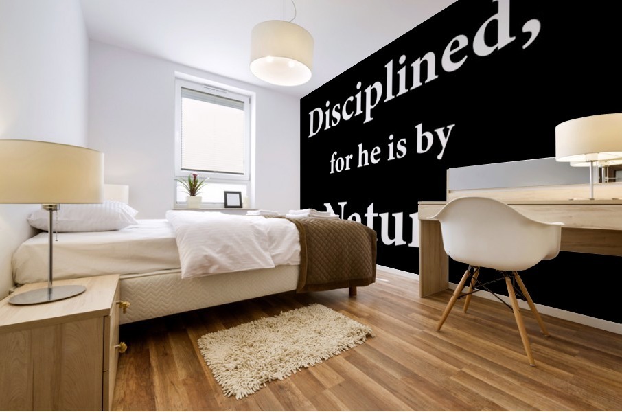 Man Must Be 2 Mural print
