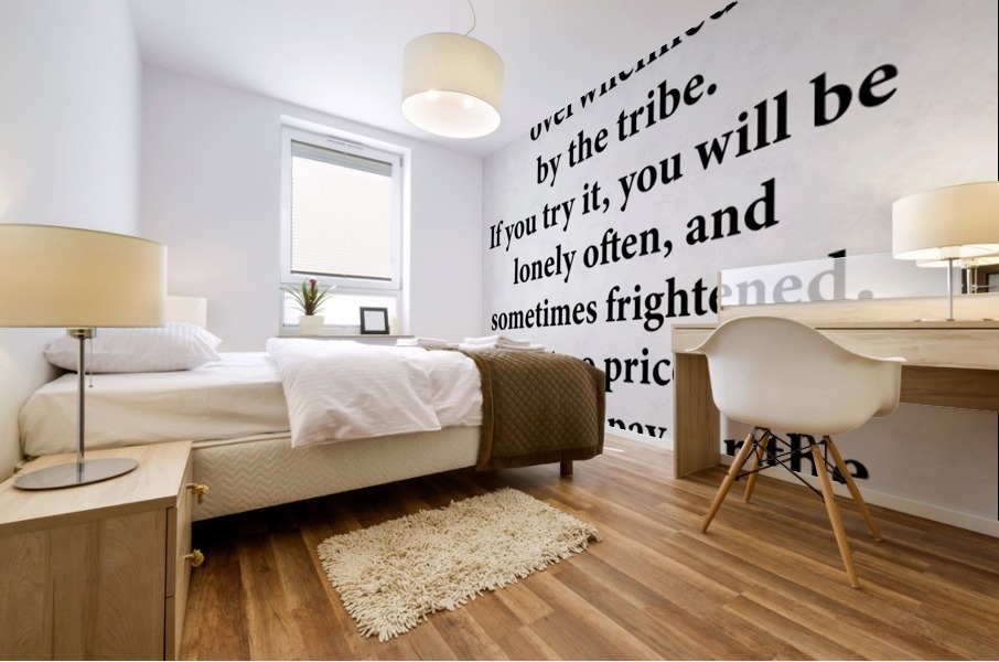 Owning Yourself Mural print