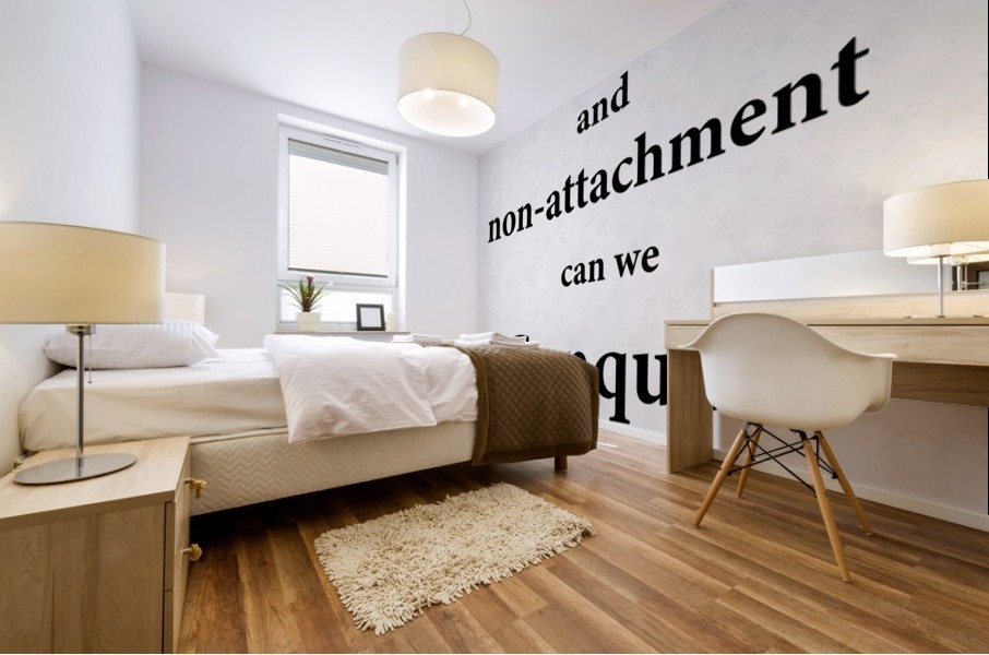 Only By Practice Mural print